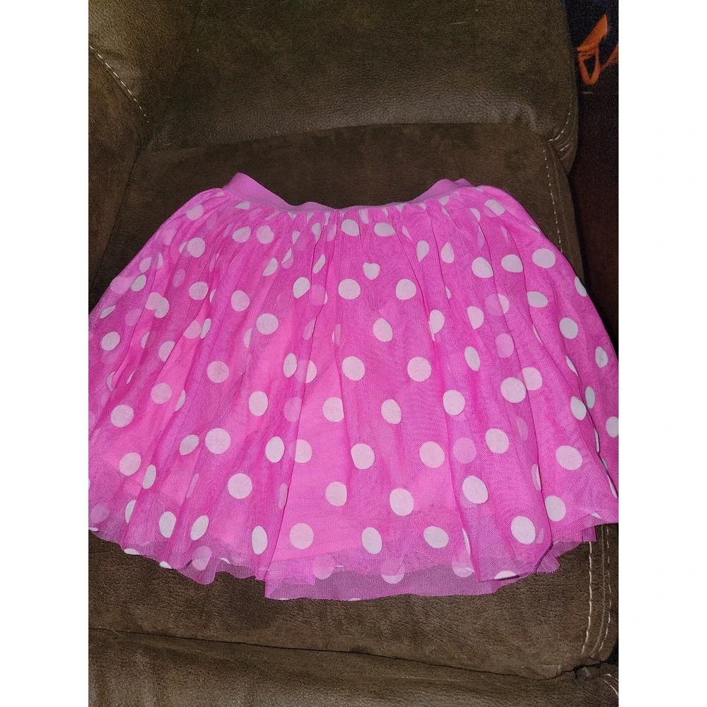 Disney minnie mouse cropped top and skirt size 7‎ 8